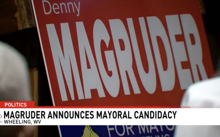 Denny Magruder announces mayoral run in Wheeling, vows to get city ‘back on track’